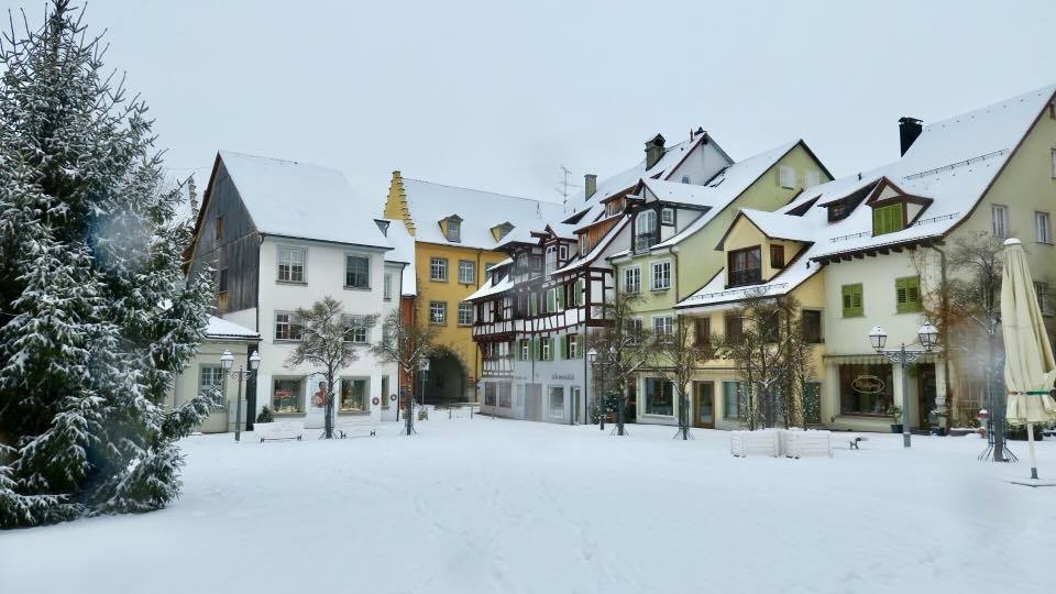 Meersburg im Winterkleid