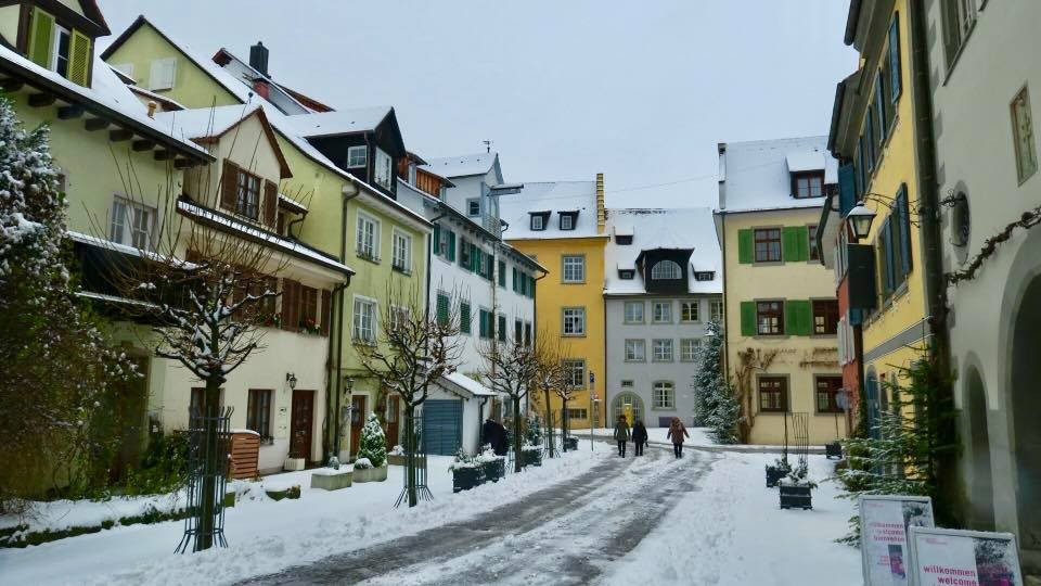 Meersburg im Winterkleid