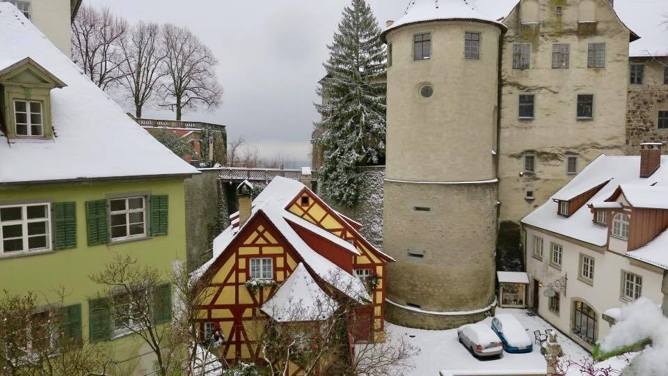 Meersburg im Winterkleid