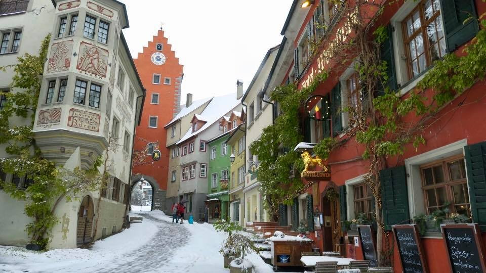 Meersburg im Winterkleid