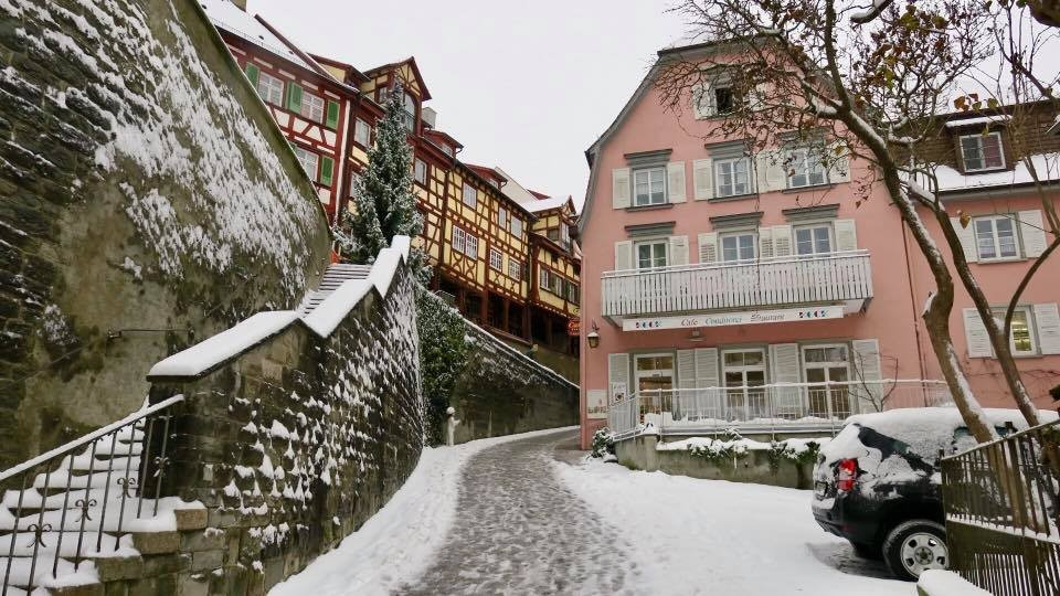 Meersburg im Winterkleid