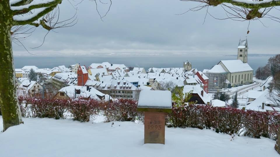 Meersburg im Winterkleid