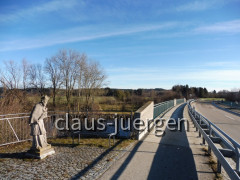 Nepomuk Wertachbrücke Schlingen