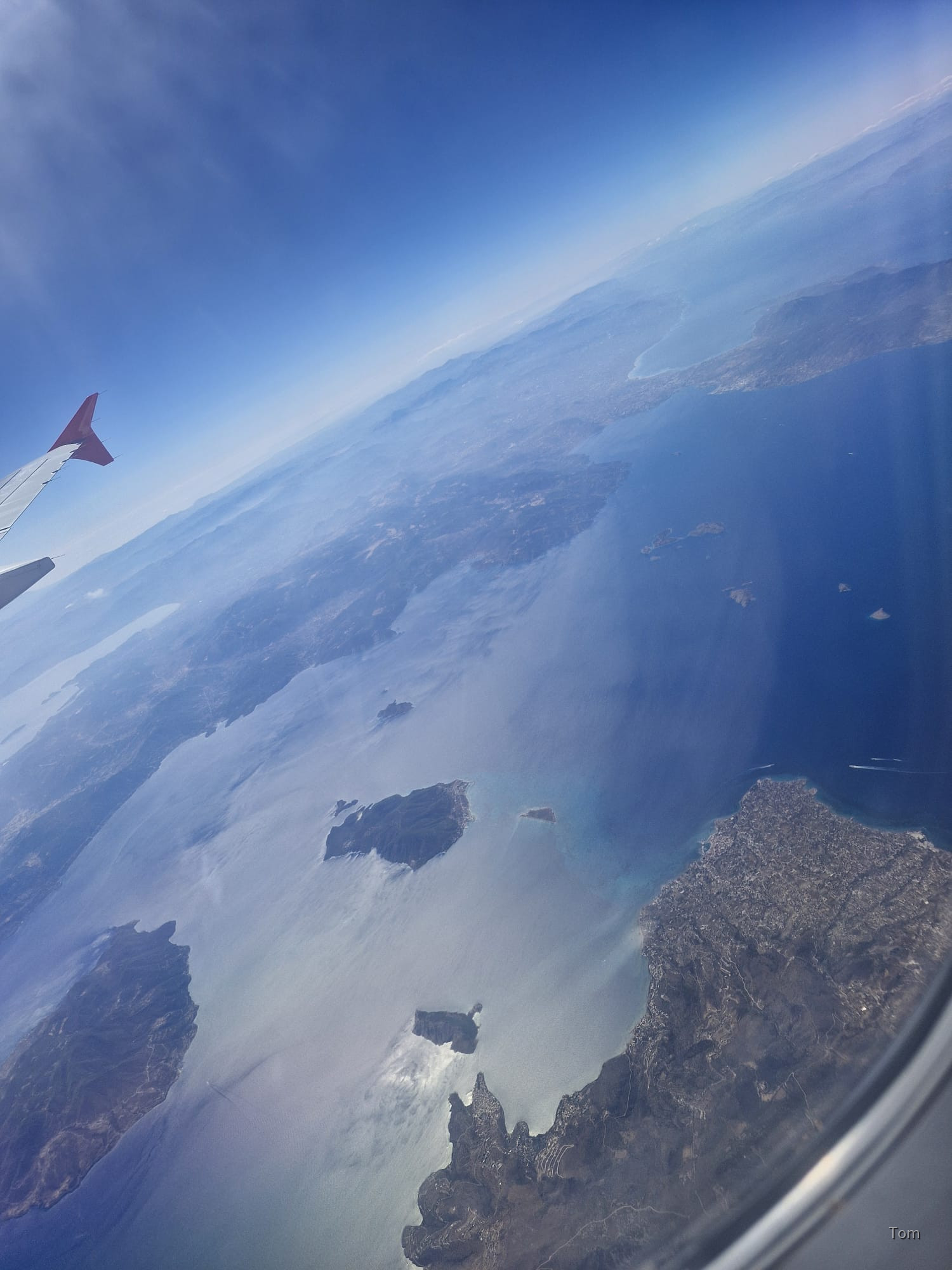 Anflug Kreta