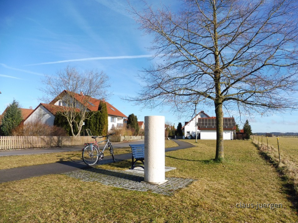 Denkmal Via Claudia Augusta Hurlach