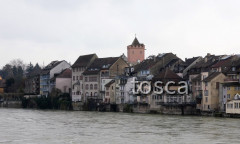 Blick nach Rheinfelden -Schweiz