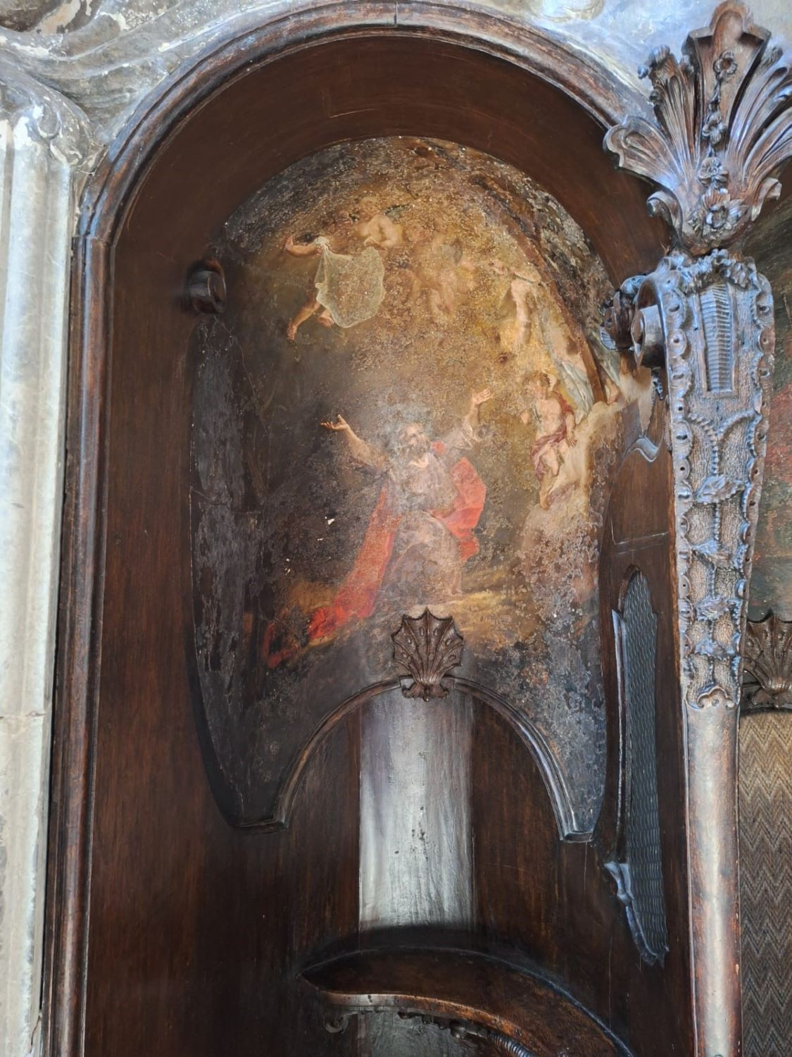 025_Beichstuhl St. Peter Gemälde 1_Asamkirche