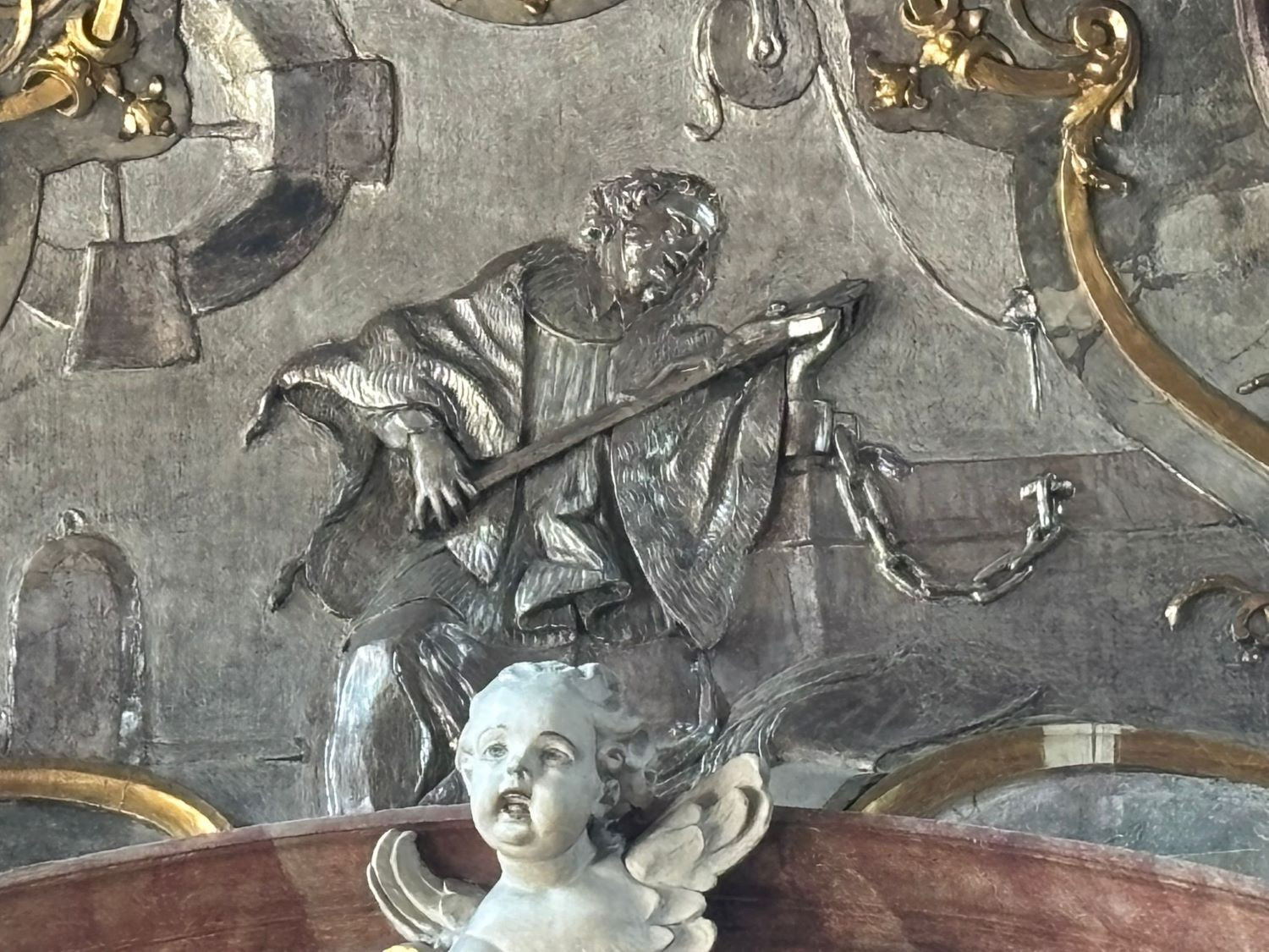095_Tafel 4_Kerkerhaft_Kreuzverehrung_Asamkirche
