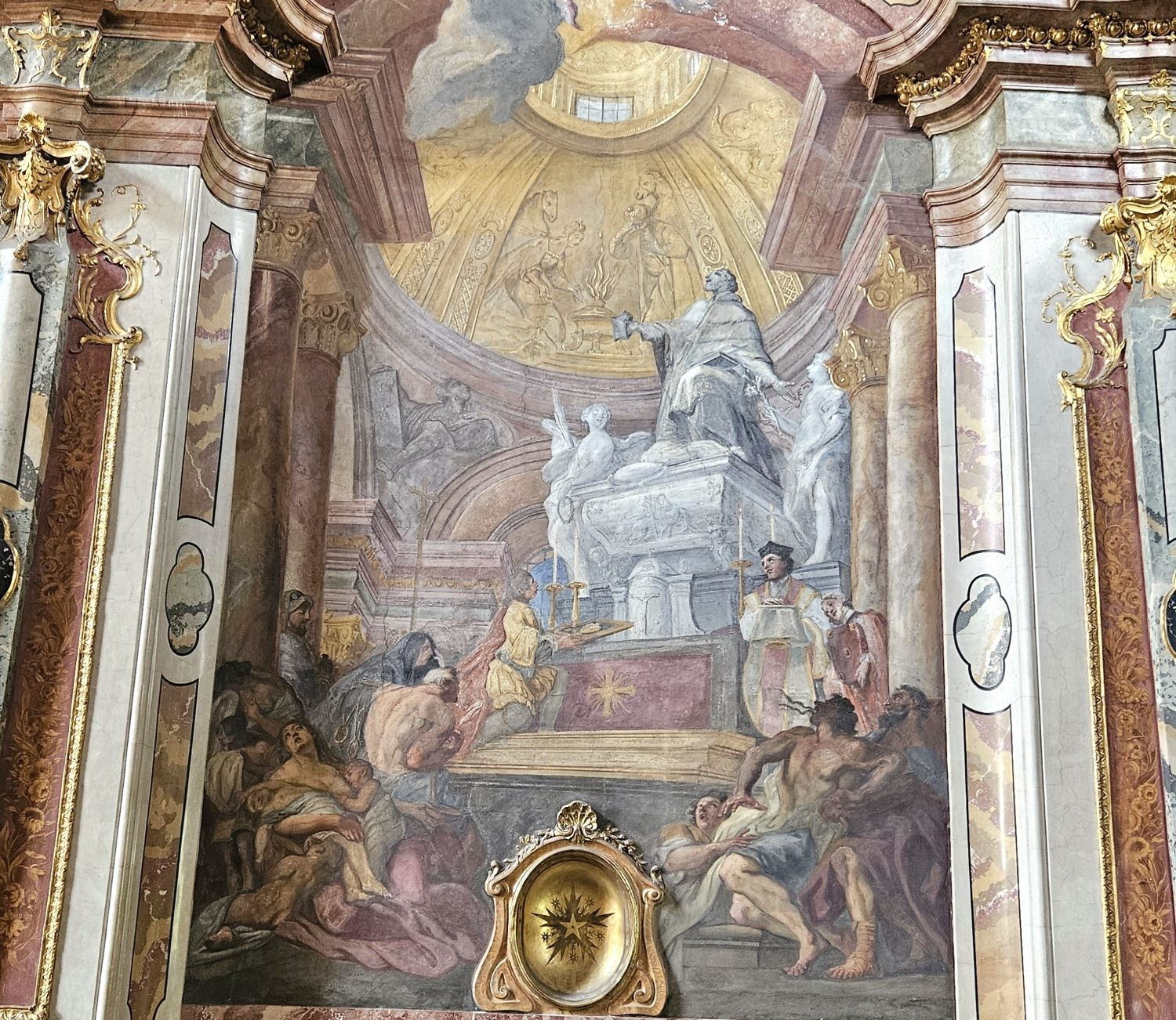 099_Verehrung des Grabes im Prager Veitsdom c_Asamkirche