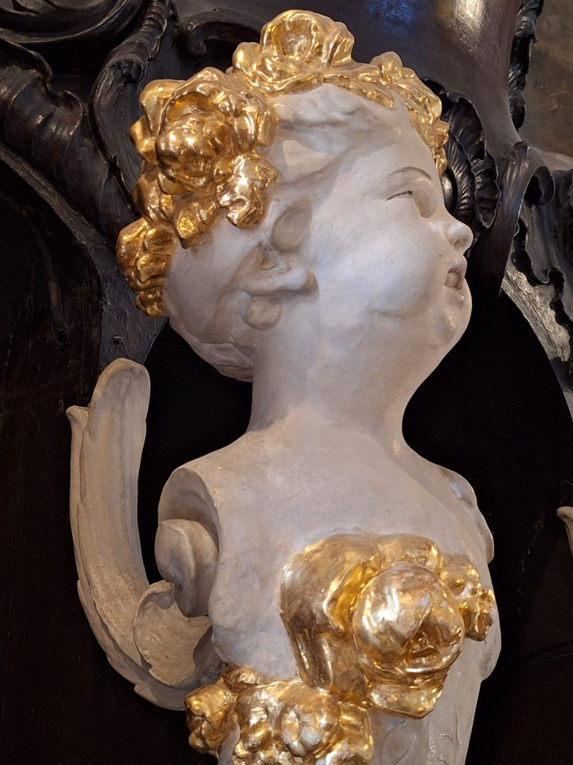 033_Detail Beichtstuhl mit Seligem_Asamkirche