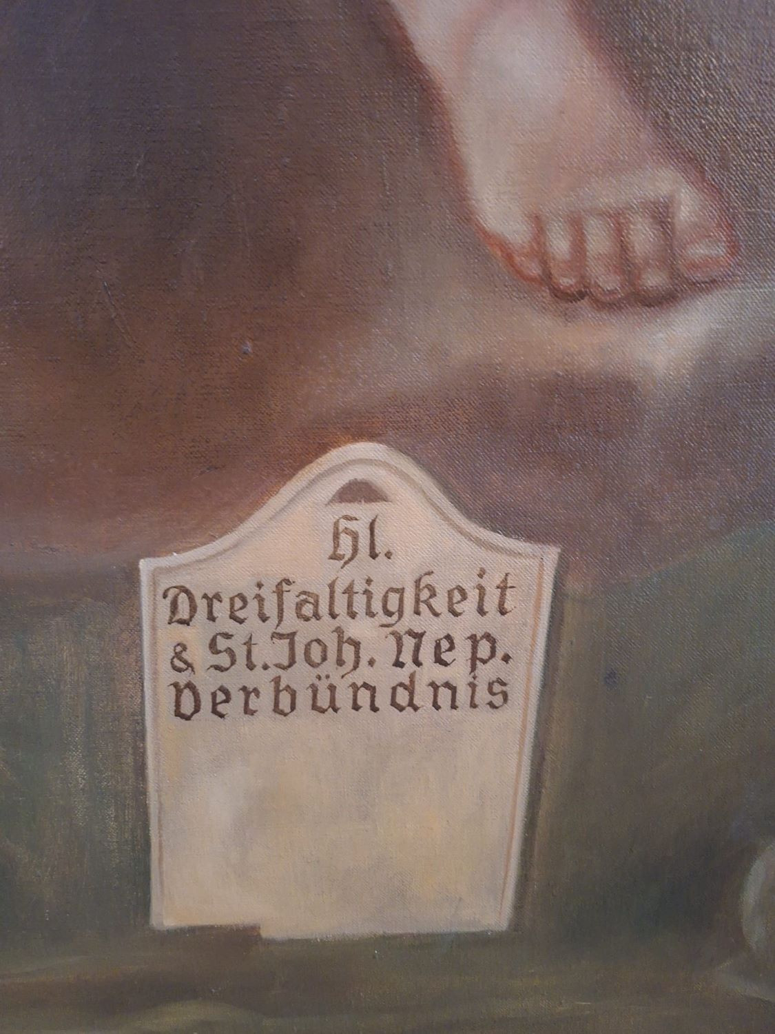 042_Detail aus Bild Madonna des Rosenkranzes_Asamkirche