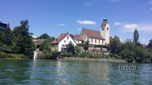 Am Hochrhein - Bootsfahrt