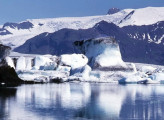 Süden:  Vatnajökull Gletscherabbruch