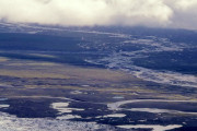 Süden: Unterhalb  des Vatnajökull